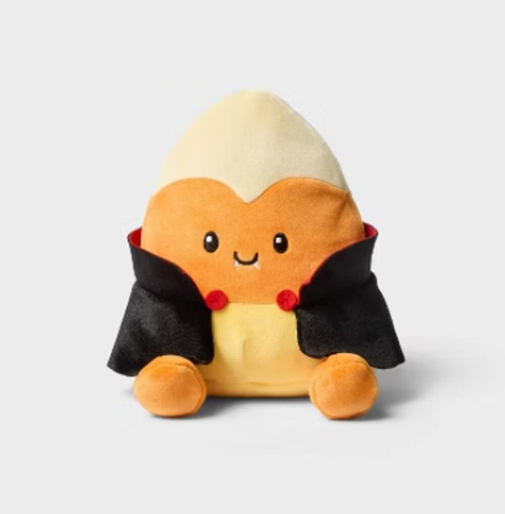 Gigglescape 7" Candy Corn Vampire Plush Plush Stuffed Animal Toy  Halloween NEW